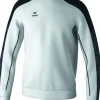 Erima Kinder EVO STAR Sweatshirt weiß schwarz
