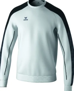 Erima Kinder EVO STAR Sweatshirt weiß schwarz