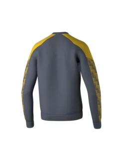 Erima Kinder EVO STAR Sweatshirt slate grey gelb