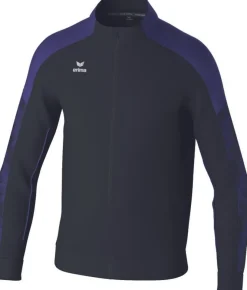 Erima Kinder EVO STAR Trainingsjacke schwarz ultra violet
