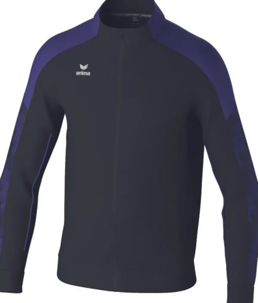 Erima Kinder EVO STAR Trainingsjacke schwarz ultra violet