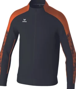 Erima Kinder EVO STAR Trainingsjacke schwarz orange