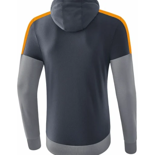 Erima Kinder Hoodie Squad grau-orange