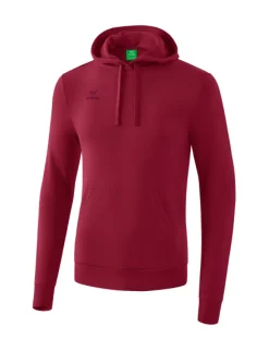 erima Kinder Kapuzensweat bordeaux