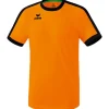 Erima Kinder Kurzarm Trikot Retro Star orange-schwarz