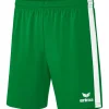 Erima Kinder Shorts Retro Star grün-weiß