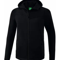 Erima Kinder Softshelljacke Performance schwarz