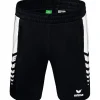 Erima Kinder Training Shorts Six Wings schwarz-weiß