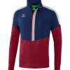 Erima Kinder Trainingsjacke Squad blau-rot-grau