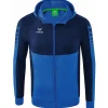 Erima Kinder Trainingsjacke mit Kapuze Six Wings blau