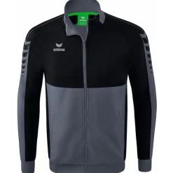 Erima Kinder Trainingsjacke Six Wings grau-schwarz