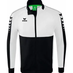 Erima Kinder Trainingsjacke Six Wings schwarz-weiß