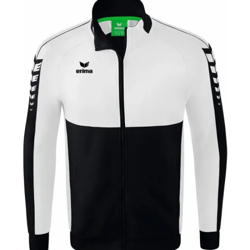 Erima Kinder Trainingsjacke Six Wings schwarz-weiß