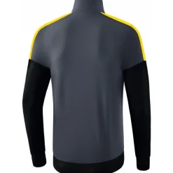 Erima Kinder Trainingsjacke Squad grau-schwarz-gelb