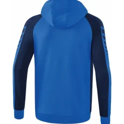 Erima Kinder Trainingsjacke mit Kapuze Six Wings blau
