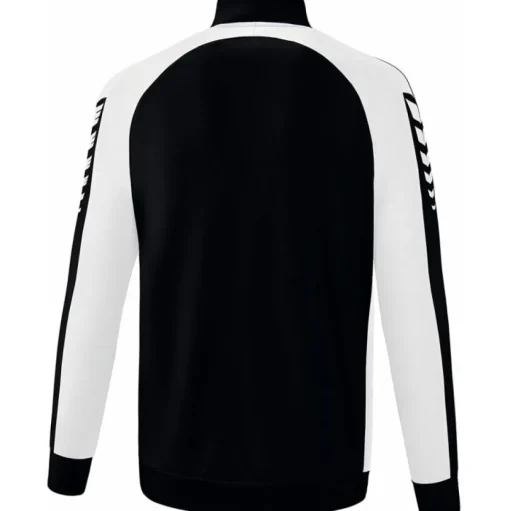 Erima Kinder Trainingsjacke Six Wings schwarz-weiß
