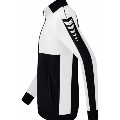 Erima Kinder Trainingsjacke Six Wings schwarz-weiß