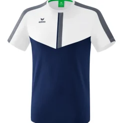 Erima Kinder T-Shirt Squad weiß-blau-grau