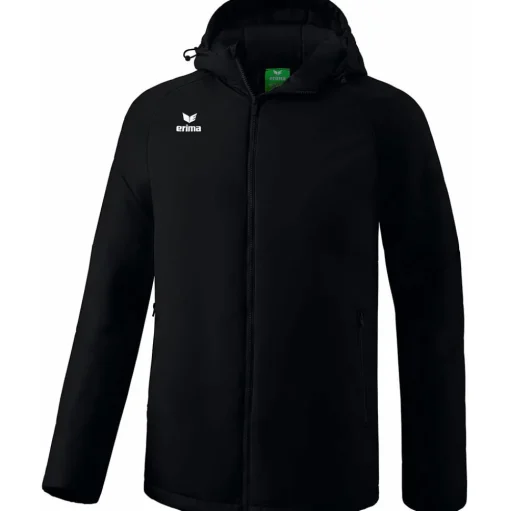 Erima Kinder Winterjacke Team schwarz