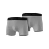 erima 2-Pack Boxershorts grau melange