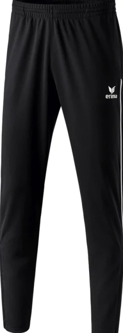 Erima Trainingshose mit Wadeneinsatz/Piping 2.0 schwarz