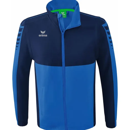 Erima Trainingsjacke Six Wings m.abnehmbaren Ärmeln blau