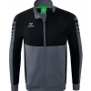 Erima Trainingsjacke Six Wings grau-schwarz