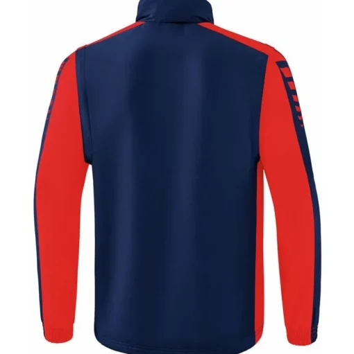 Erima Trainingsjacke Six Wings m.abnehmbaren Ärmeln blau