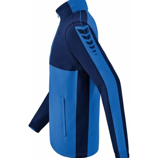 Erima Trainingsjacke Six Wings m.abnehmbaren Ärmeln blau