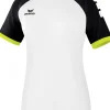 Erima Zenari 3.0 Damen Trikot weiß-schwarz-lime pop