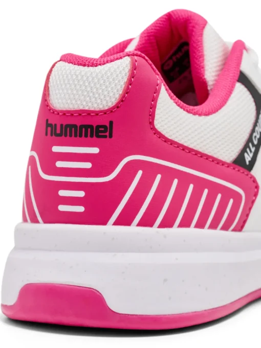Hummel All Court Handballschuh bright white/raspberry sorbet