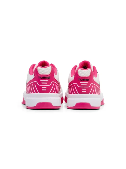 Hummel All Court Handballschuh bright white/raspberry sorbet