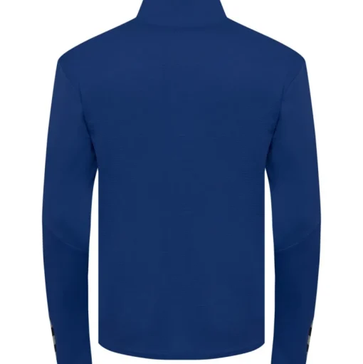 Hummel Hmlauthentic 24 Half Zip Sweatshirt true blue