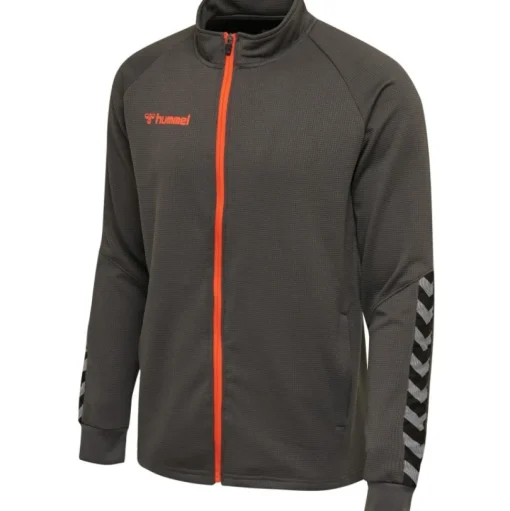 Hummel Hmlauthentic 24 Kids Poly Zip Jacket asphalt