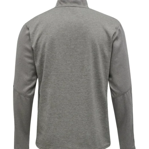 Hummel Hmlauthentic 24 Kids Half Zip Sweatshirt grey melange