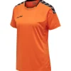 Hummel Hmlauthentic 24 Poly Jersey Woman S/S tangerine