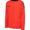 Hummel Hmlauthentic 24 Poly Jersey L/S fire red