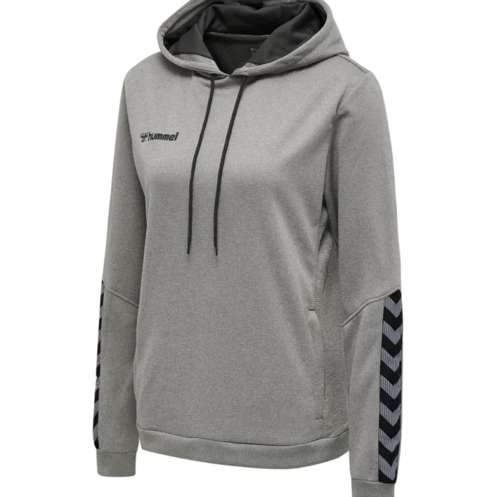 Hummel Hmlauthentic 24 Poly Hoodie Woman grey melange