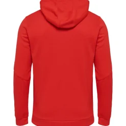 Hummel Hmlauthentic 24 Poly Zip Hoodie true red