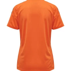 Hummel Hmlauthentic 24 Poly Jersey Woman S/S tangerine