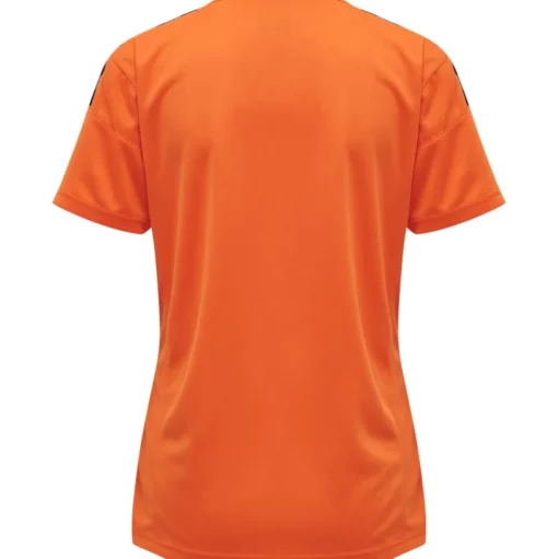Hummel Hmlauthentic 24 Poly Jersey Woman S/S tangerine