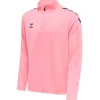 Hummel Hmlcore XK Half Zip Poly Sweat cotton candy