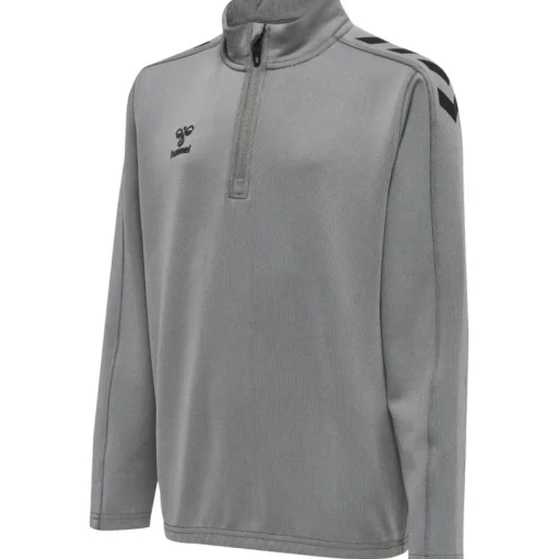 Hummel Hmlcore XK Half Zip Poly Sweat Kids grey melange