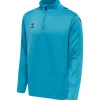 Hummel Hmlcore XK Half Zip Poly Sweat blue danube
