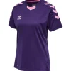 Hummel Hmlcore XK Poly Jersey S/S Woman acai