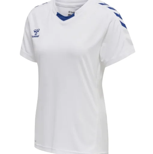Hummel Hmlcore XK Poly Jersey S/S Woman white/true blue