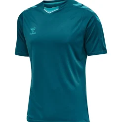 Hummel Hmlcore XK Poly Jersey S/S blue coral