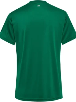 Hummel Hmlcore XK Poly Jersey S/S Woman evergreen