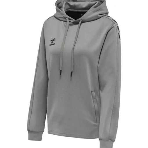 Hummel Hmlcore XK Poly Sweat Hoodie Woman grey melange