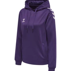 Hummel Hmlcore XK Poly Sweat Hoodie Woman acai/white